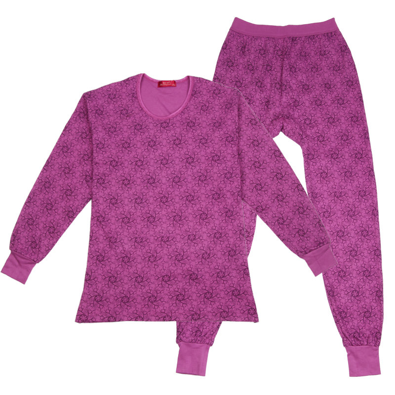 中老年秋衣秋裤套装纯棉保暖内衣老人妈妈加肥加大保暖上装