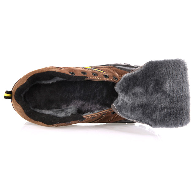Winter plus velvet padded shoes outdoor climbing shoes men's casual shoes warm waterproof non-slip work shoes shoes sports shoes Winter plus velvet padded shoes outdoor climbing shoes men's casual shoes warm waterproof non-slip work shoes shoes sports shoes