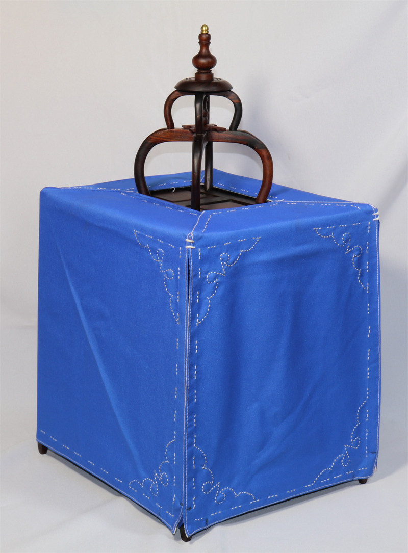 画眉鸟鸟笼方苏笼笼衣双层手工绣花涤棉布面料制作其他