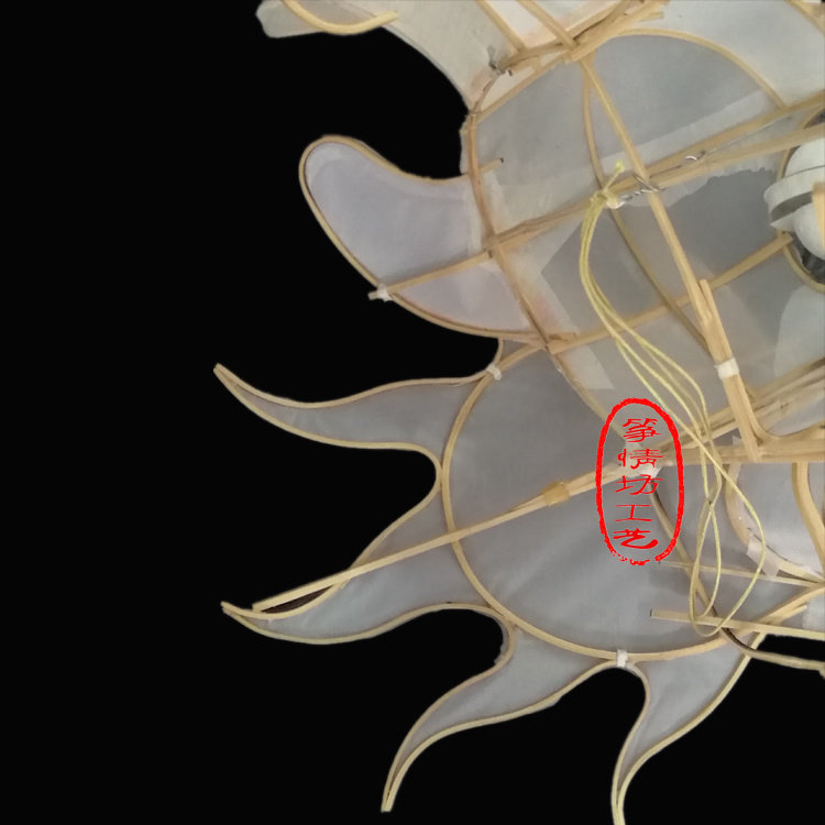 风筝龙头蜈蚣传统长龙大型串类空白潍坊厂家风筝