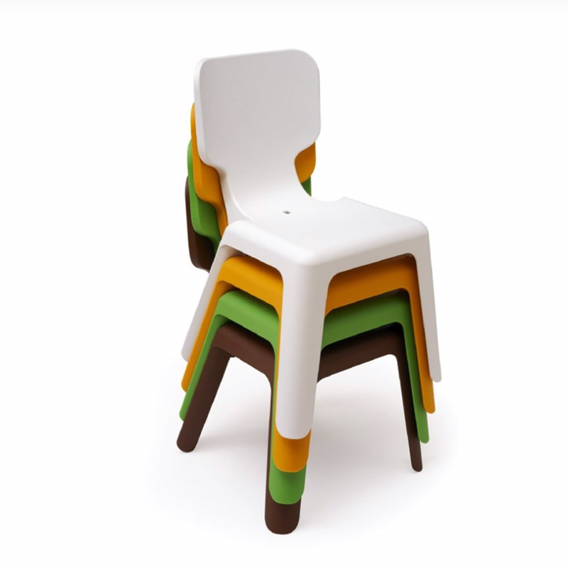 sort意大利magis进口儿童创意时尚alma塑料轻便儿童学习椅