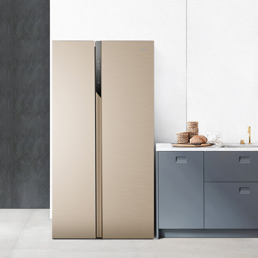 双11预售haier海尔bcd541wdpj541升对开门冰箱