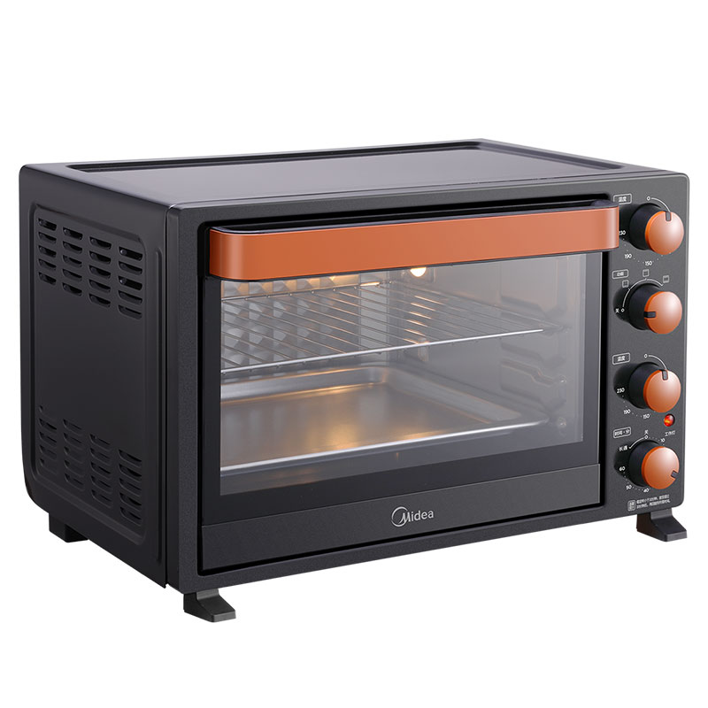 淘宝优惠券立减-美的烤箱家用小型多功能全自动32l大容量正品电烤箱t3