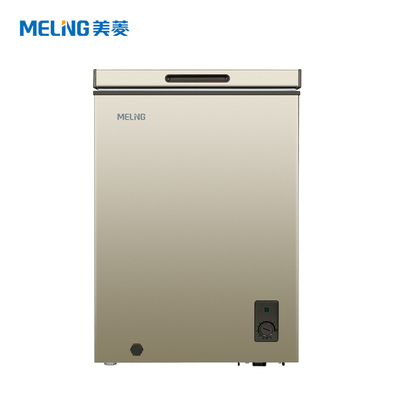 meiling/美菱 bc/bd-100dt小冰柜 家用商用冷冻冷藏冰箱卧式冷柜