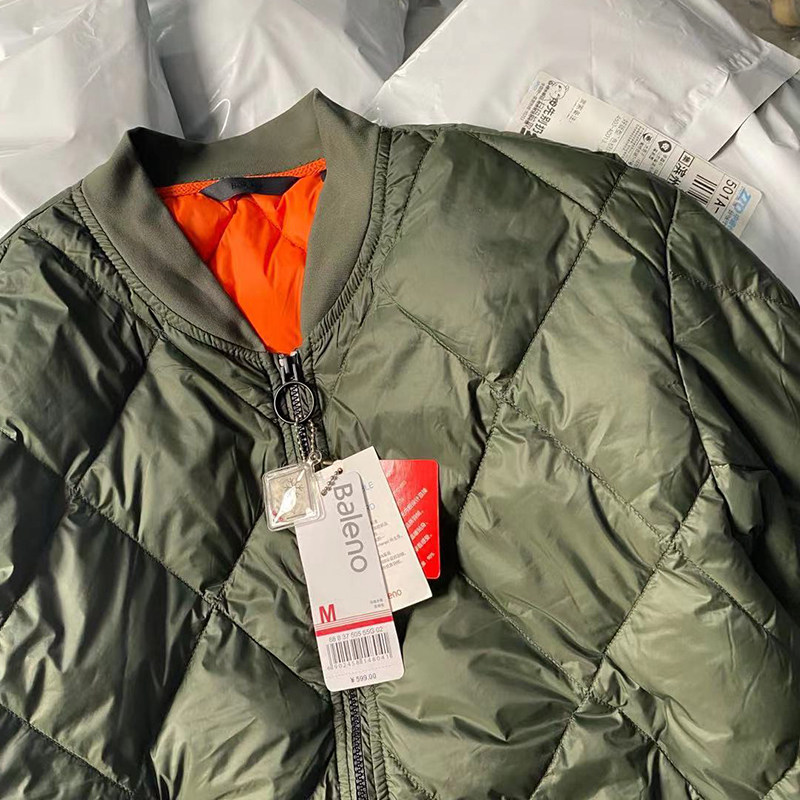 轻盈无物！90灰鸭绒！秋冬新款轻薄款棒球领男士时尚休闲羽绒服潮