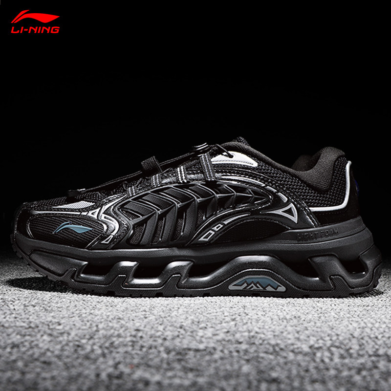 李宁休闲鞋男女2022春季新款山色夸父系列老爹运动休闲鞋