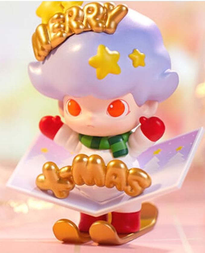 popmart泡泡玛特dimoo2020圣诞系列现货雪狐圣诞老人北极熊盲盒潮玩