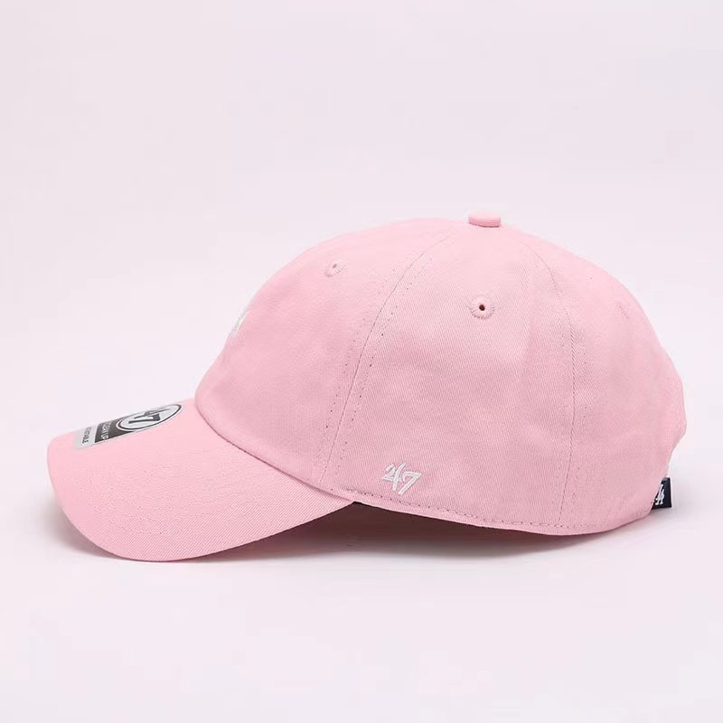 特价促销2022新品粉色小标软顶ny帽子棒球帽帽子