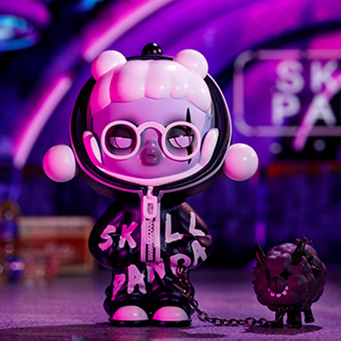 skullpanda熊喵热潮系列手办盲盒popmart泡泡玛特sp一套潮玩盲盒