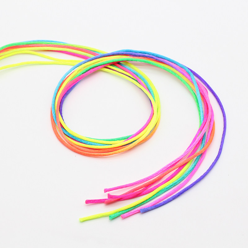 diy编发绑头发彩带彩色绳编织辫子盘发带发饰发绳民族风彩绳儿童