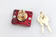 Furniture file cabinet drawer wardrobe door lock counter the size of the core metal desk 16/19 / 22mm vintage Furniture file cabinet drawer wardrobe door lock counter the size of the core metal desk 16/19 / 22mm vintage