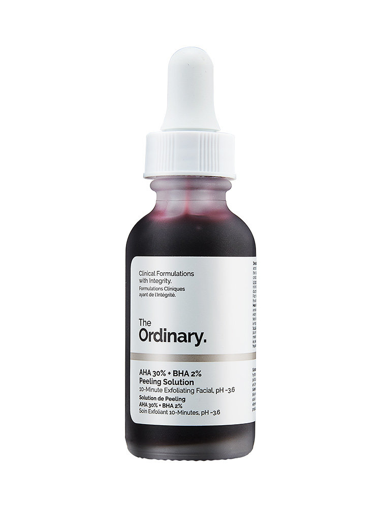 theordinary果酸精华液水杨酸焕肤刷面膜闭口黑头涂抹面膜