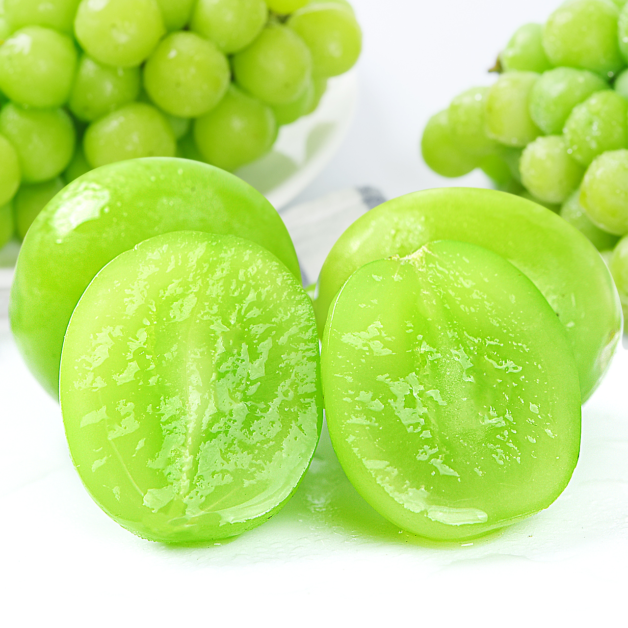 葡萄阳光玫瑰2斤当季新鲜晴王无籽香印提水葡萄