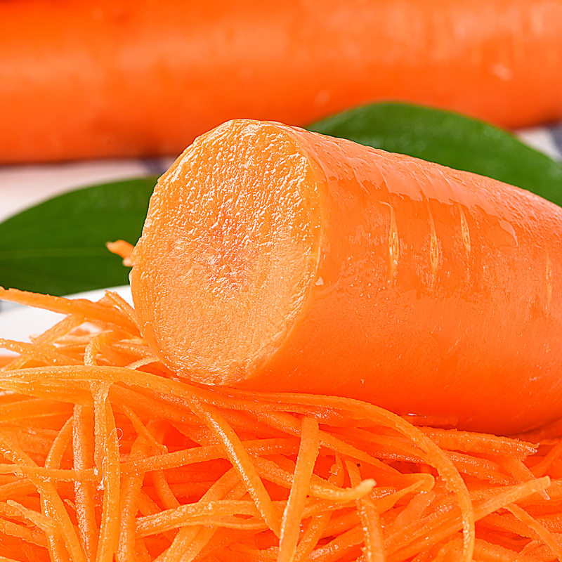 带泥新鲜胡萝卜生吃甜脆包邮蔬菜零食红心萝卜非转基因水果型泡菜