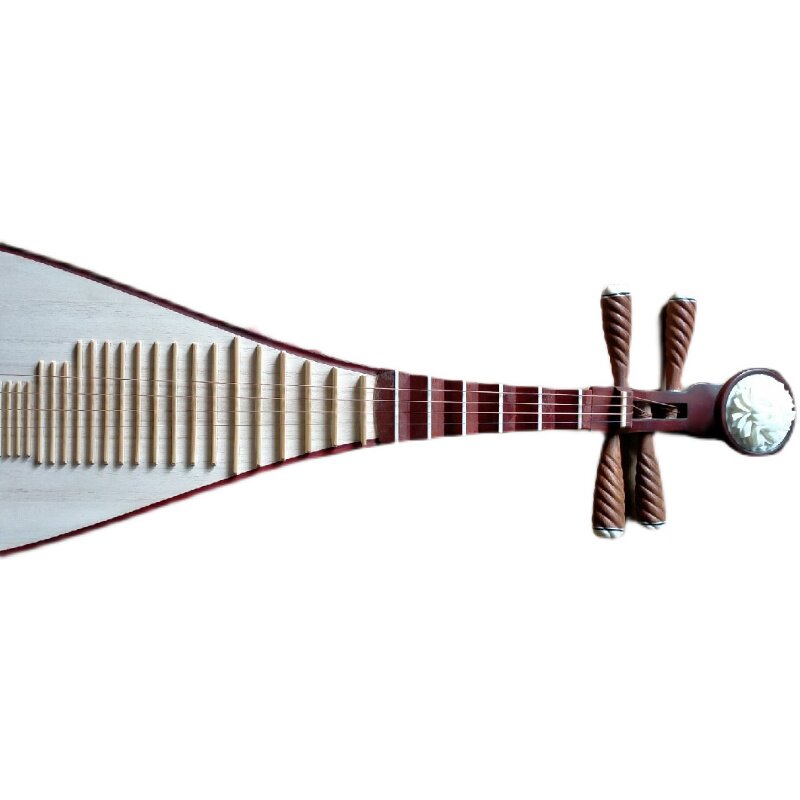 红木满瑞兴乐乐器非洲轴相上漆琵琶琵琶