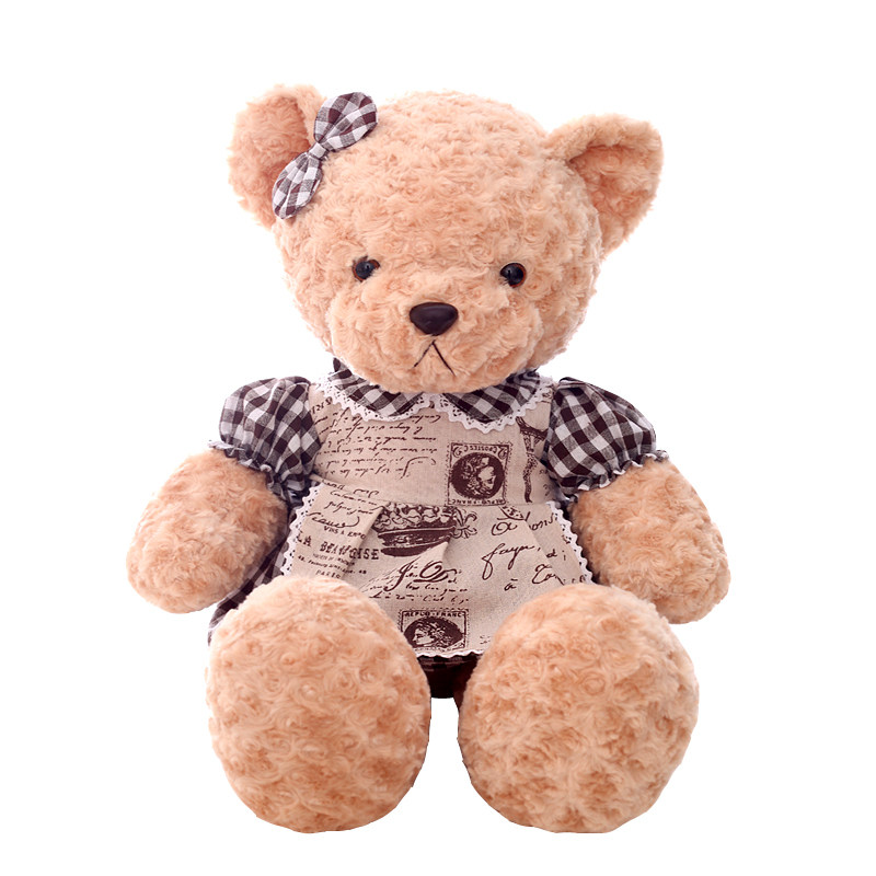 毛绒玩具大号情侣泰迪熊公仔抱抱熊压床布娃娃一对结婚礼物送女友