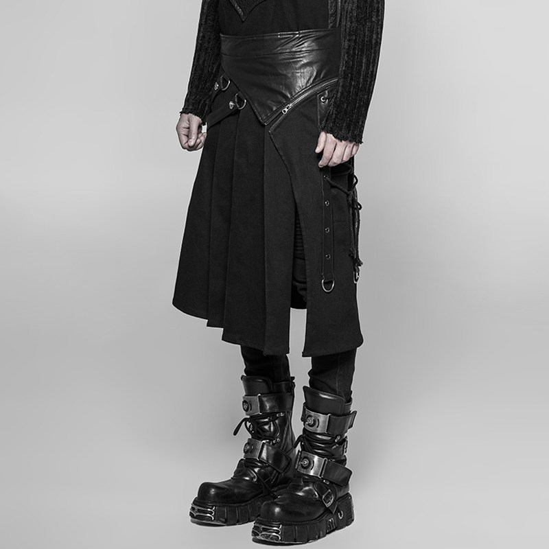 魔叹punkrave哥特gothic重金属rock蒸汽朋克暗黑半身裙