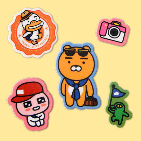 韩国kakao可爱半透明贴纸日记本装饰贴画贴diy记事本手账贴纸