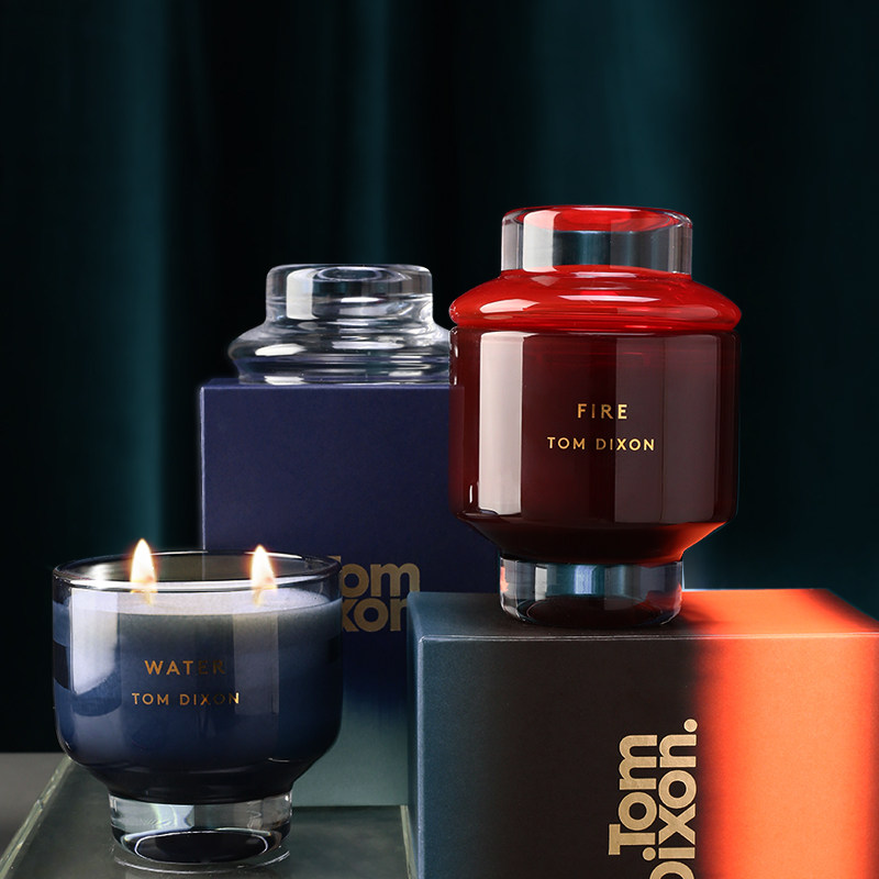 英国tomdixon元素香薰蜡烛玻璃天然精油油香香薰礼盒
