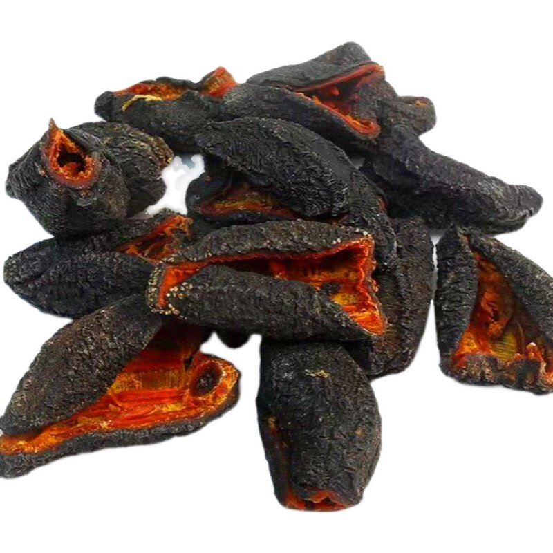 加拿大冰岛野生干红极参进口北极参红参皮生海参干品