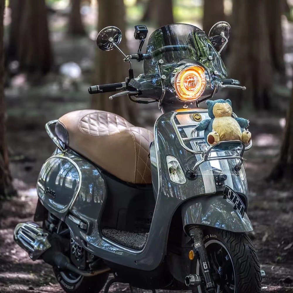 货架三阳飞度fiddle4改装书包折叠行李架运动架黑其他摩托车用品