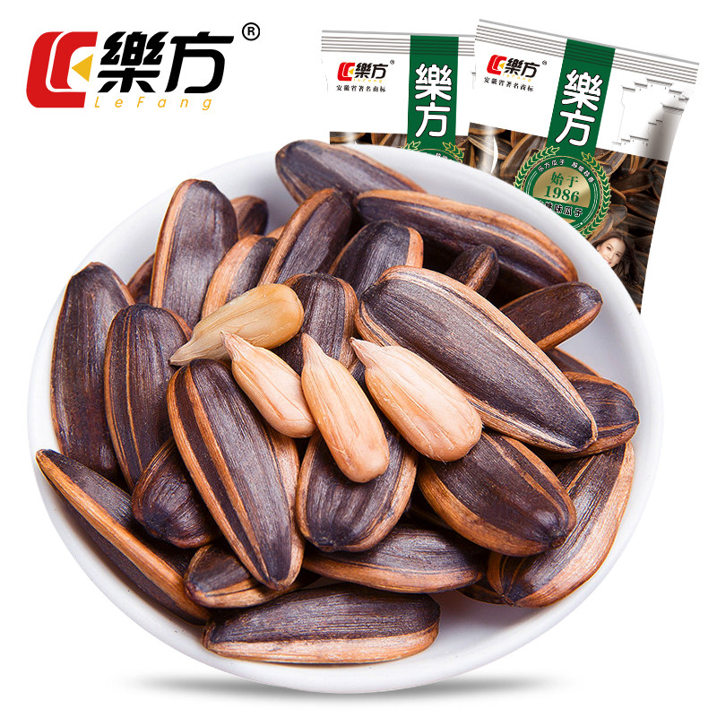 瓜子方瓜子山核桃味香零食坚果炒货葵花籽手抓包500g瓜子