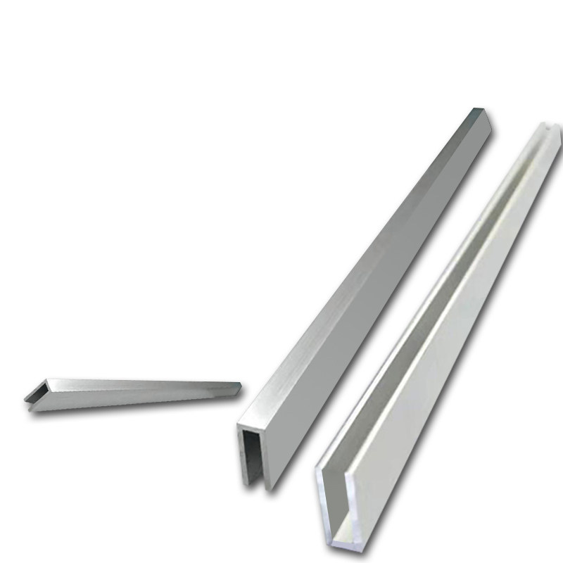 铝合金u型槽铝包边条 底宽4mm高10mm厚1mm内槽2mm铝型材滑轨卡槽_绿盒