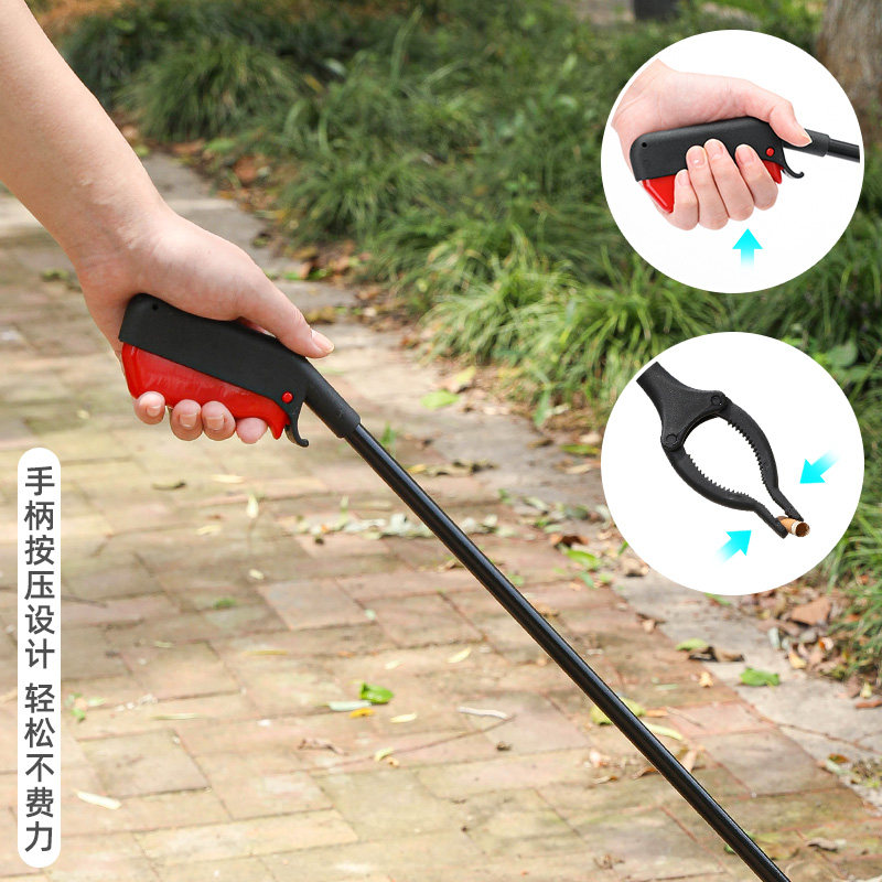 拾物垃圾夹子家用长杆取物环卫长柄器加长臂垃圾夹