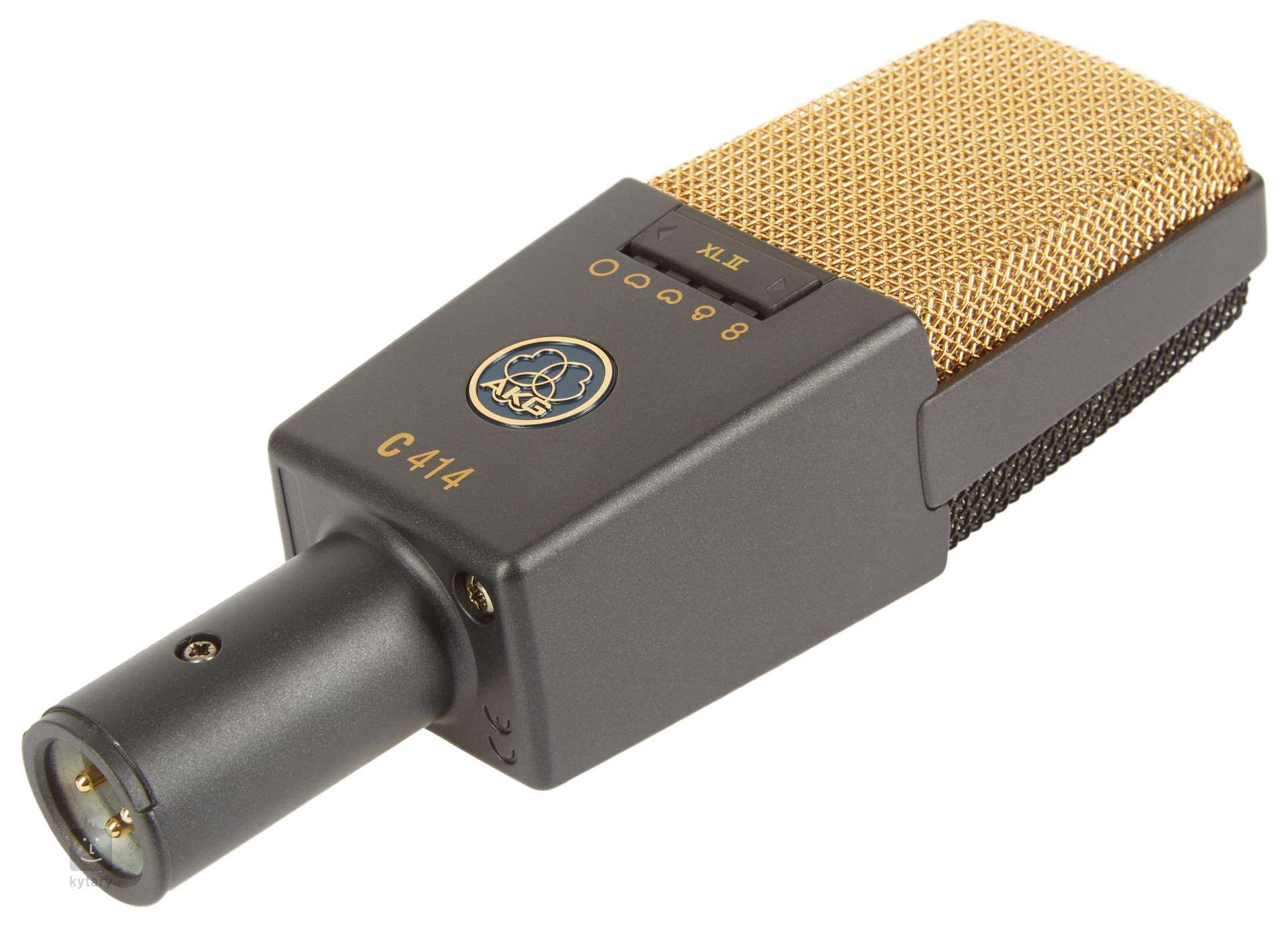 akg爱科技c414xliic414xlii多指指向录音电容话筒话筒