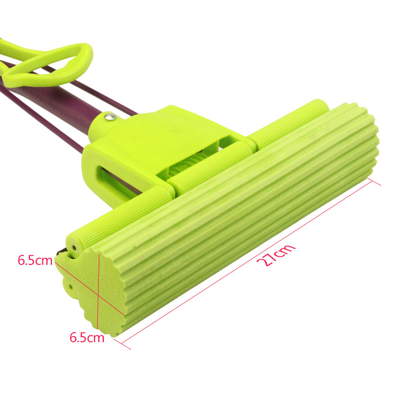 拖把把头妙洁替换换装魔吸2代胶棉海绵卡槽胶棉拖把头