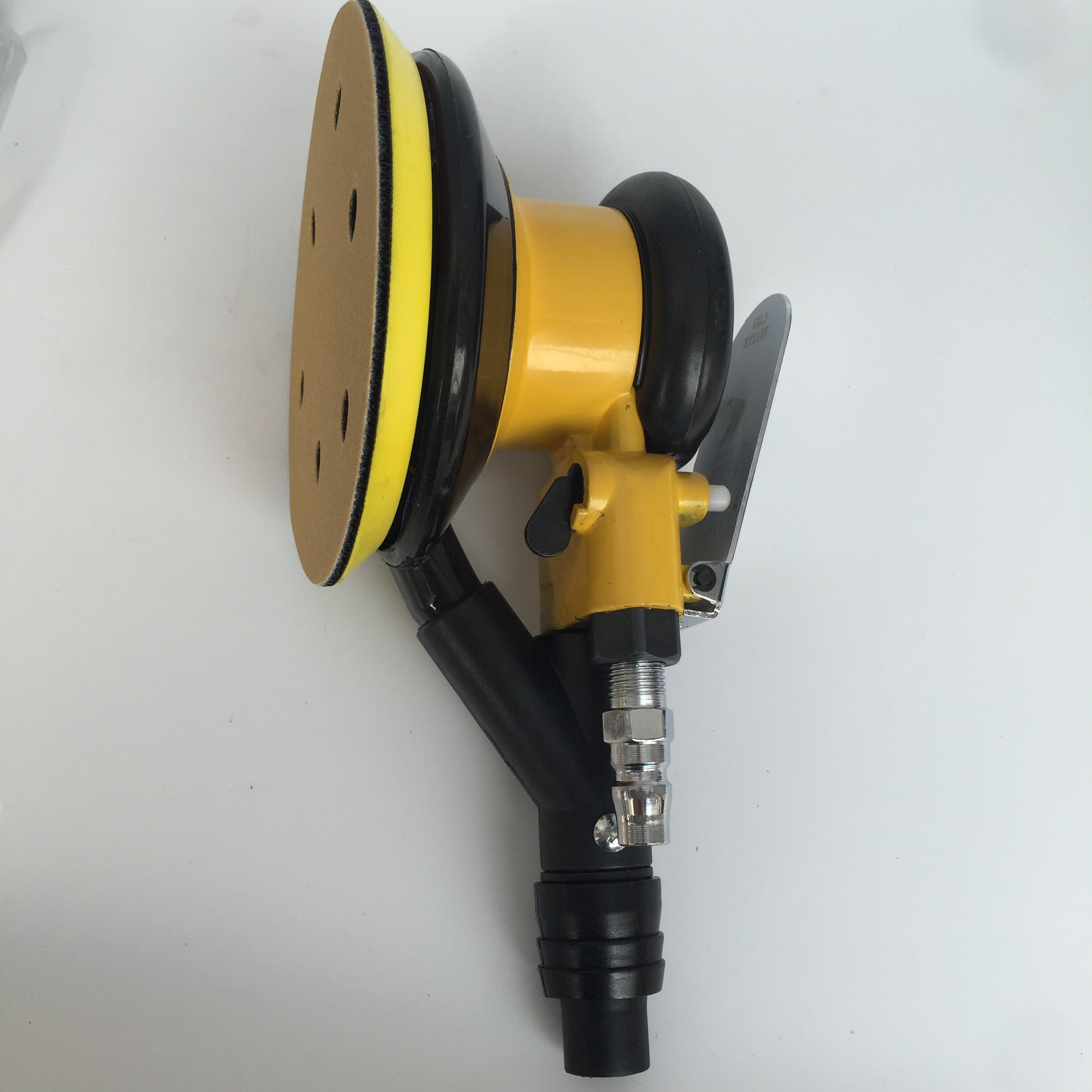 5寸6孔干磨机气动无尘打磨机腻子原子漆面磨灰机气动磨光机