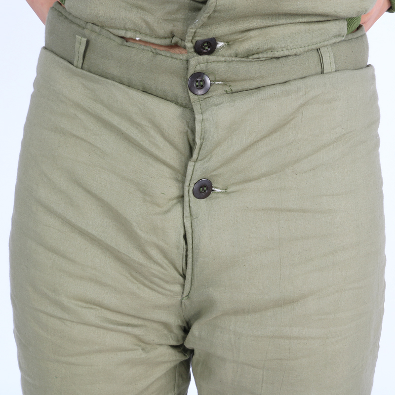 棉衣冷库棉裤套装加厚劳保棉袄工作服军绿防寒军迷大衣