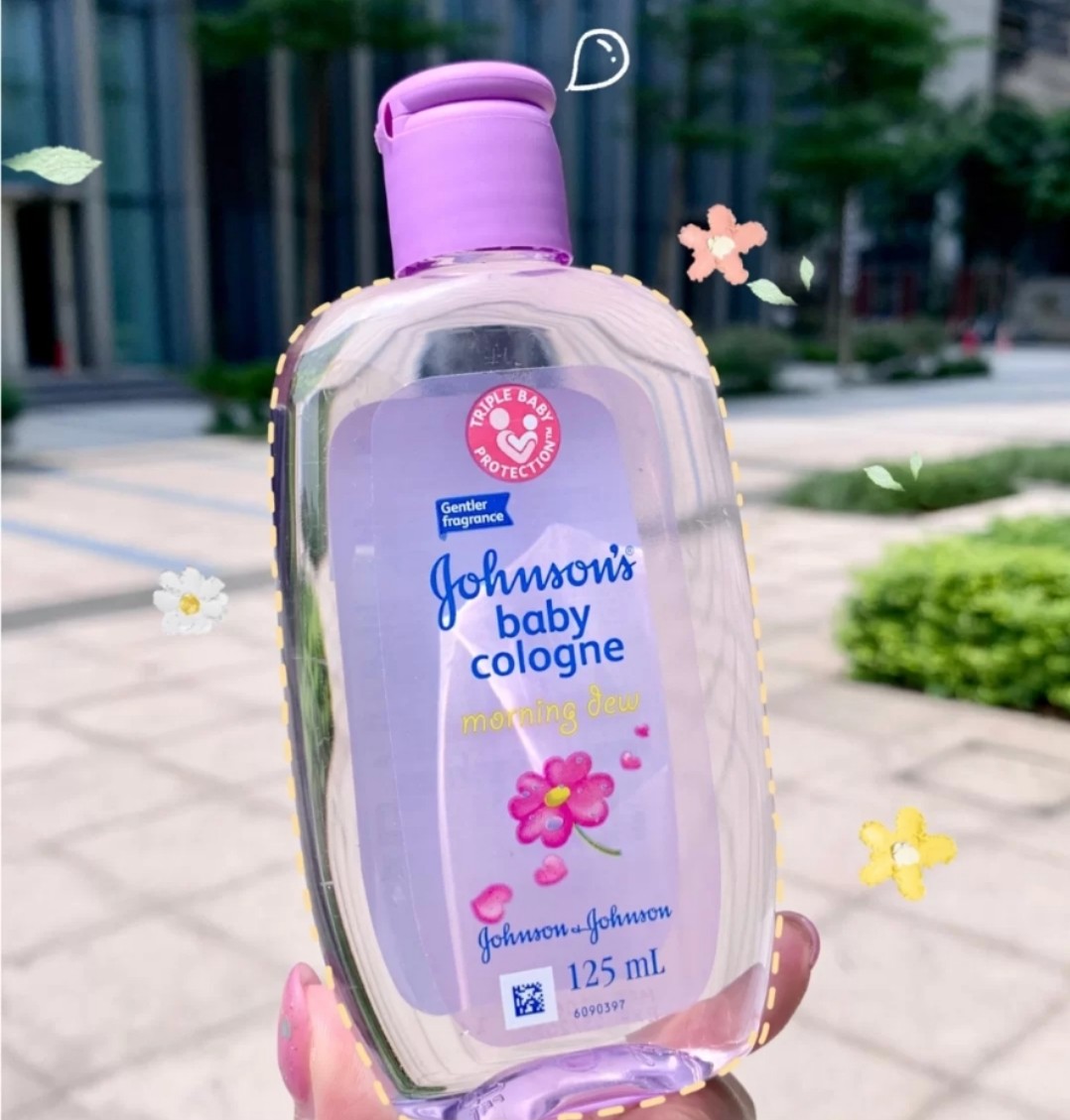 可爱体香强生宝宝香水johnsonbabycologne花香爽身粉香水