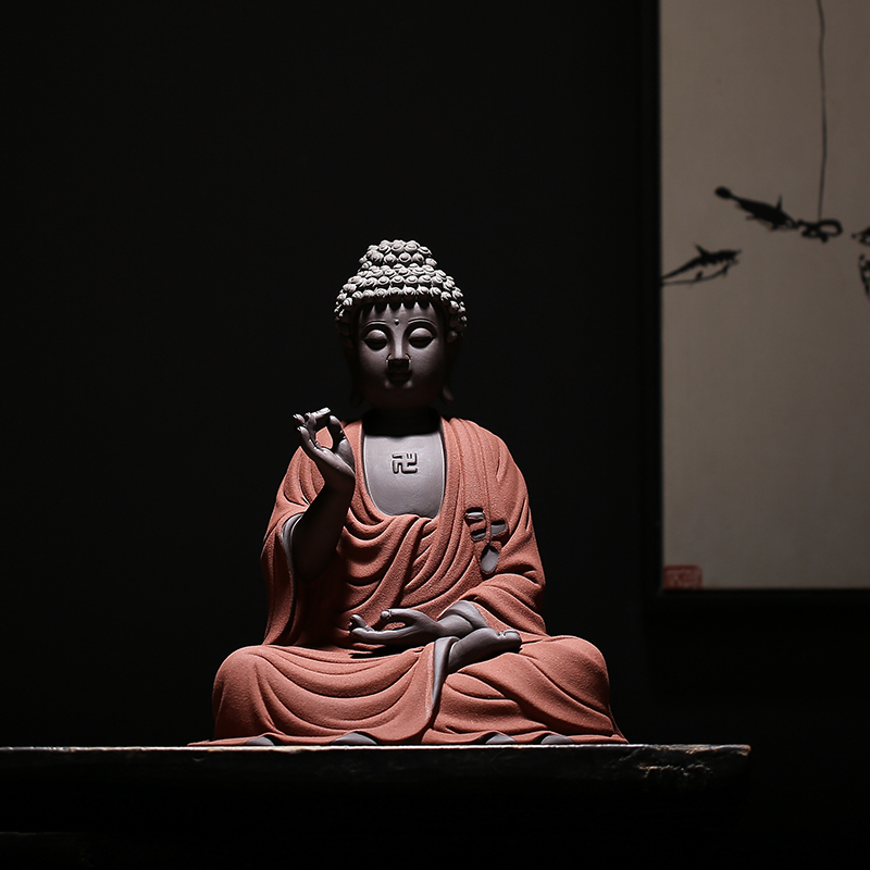 如来如来佛佛祖大号佛像摆件禅意释迦摩尼家居摆件