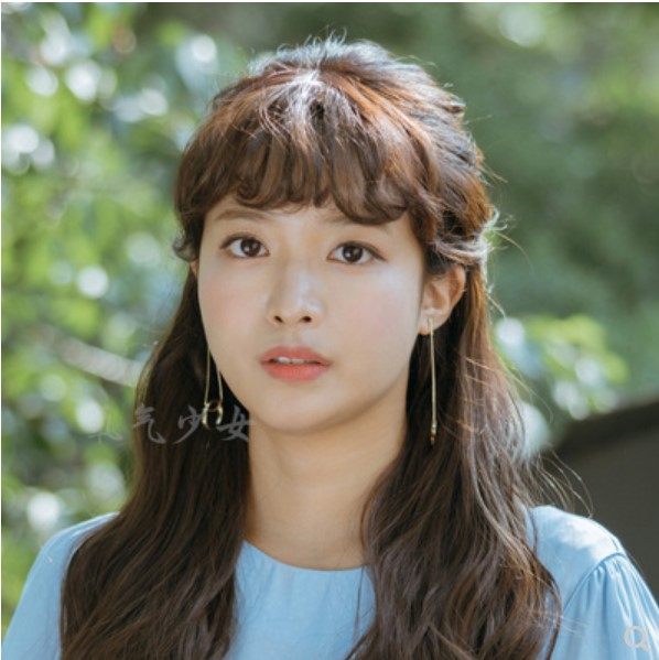 刘海迷你海发刘海发内卷梨花微卷卷发帘假女头刘海片