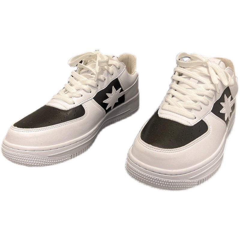 starwalk流星黑白黑白熊熊猫奥利利奥男女女板易烊休闲板鞋