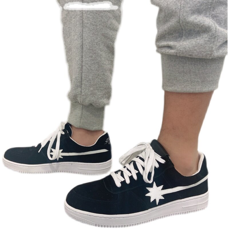 starwalk黑白麂皮奥利利奥易烊千玺英格格拉姆流星休闲板鞋