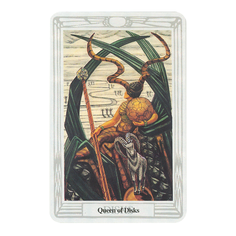 现货进口正版透特托特塔罗牌大版crowleythothtarot桌游卡牌