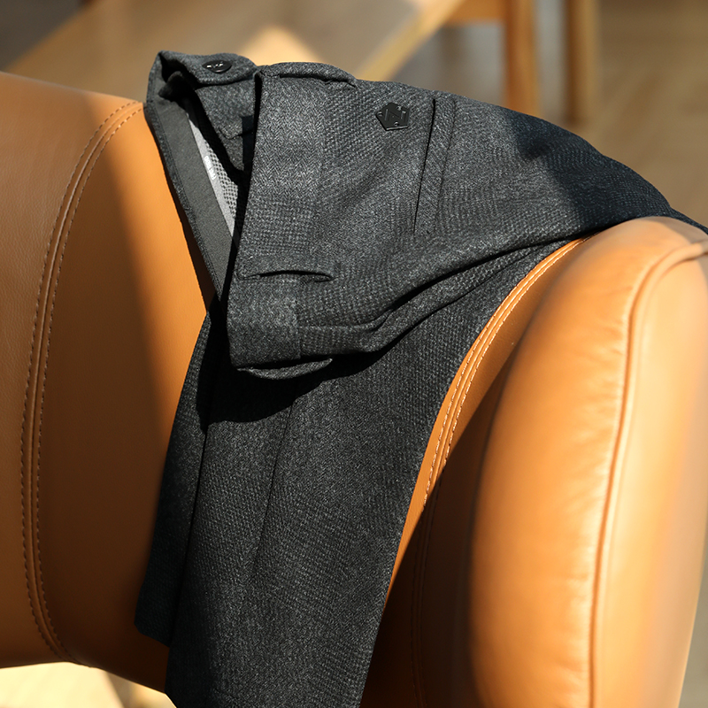 免烫定织提花！精选澳洲羊毛！男士秋冬弹力时尚商务西裤休闲裤潮