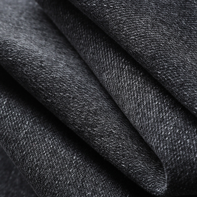 【莱卡面料】!像运动裤一样舒服!秋冬男士修身弹力黑色牛仔裤