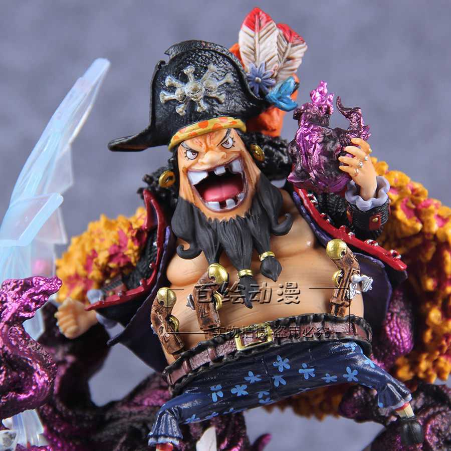 海贼王g5黑胡子四皇共鸣手办雕像动漫模型车载手办