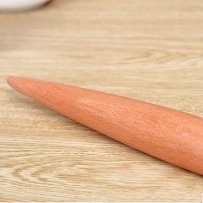 实木擀面杖家用大号两头尖擀饺子皮的棍子diy擀面杖