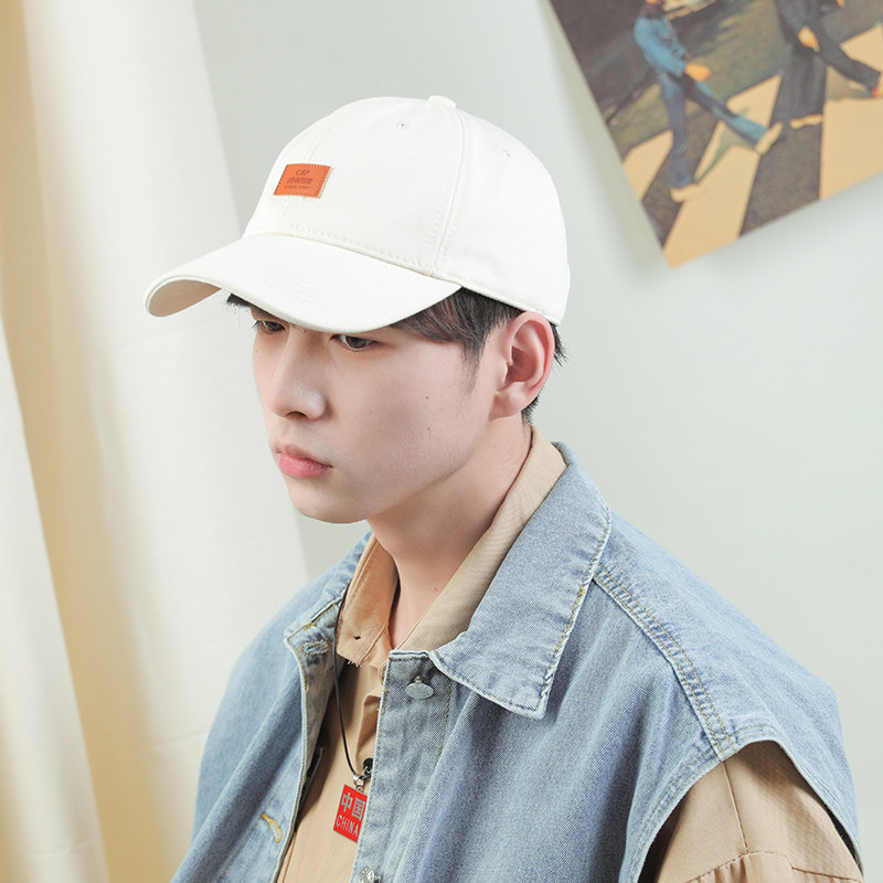 帽子男潮鸭舌帽韩版棒球帽ins时尚百搭休闲春夏帽子