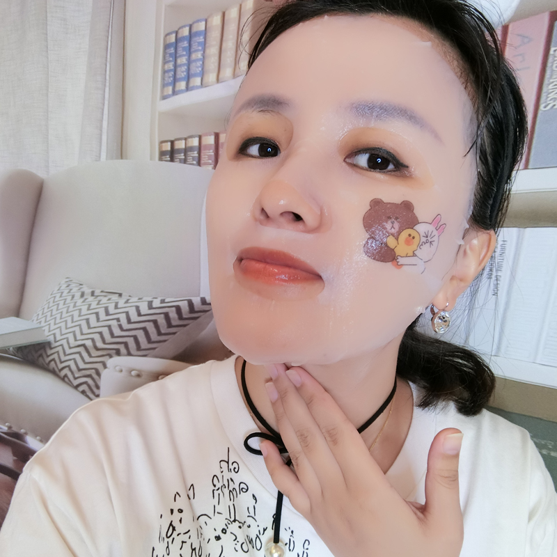 韩国美迪惠尔可莱丝限量可爱卡通动物面膜贴女 针剂高保湿补水1片