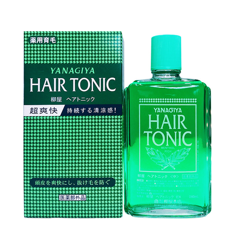 日本yanagiya柳屋生发液发剂增长240ml精华正版生发水发根营养液
