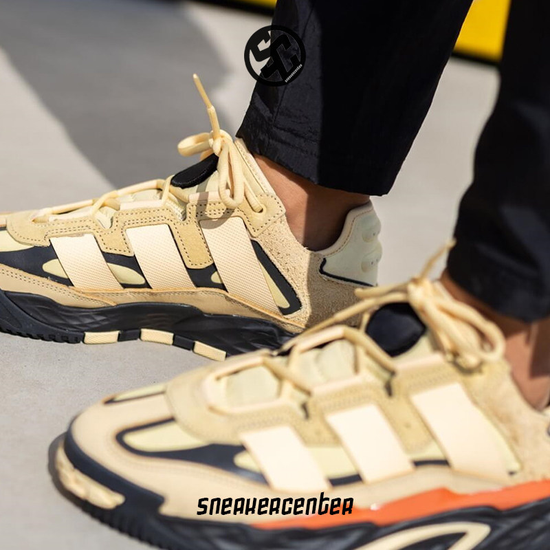 adidas/阿迪达斯三叶草男女niteball 复古老爹鞋休闲运动