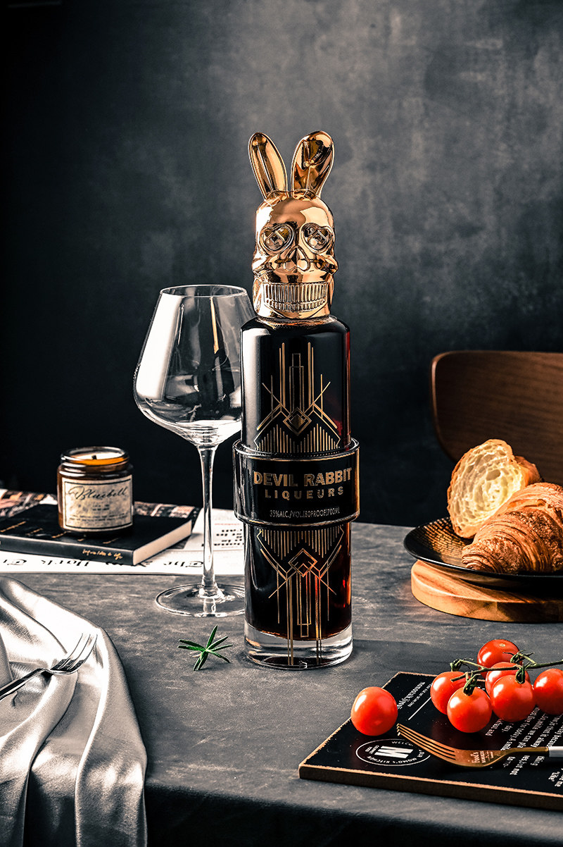 法国进口devilrabbitvodka恶魔兔子伏特加下单备注伏特加