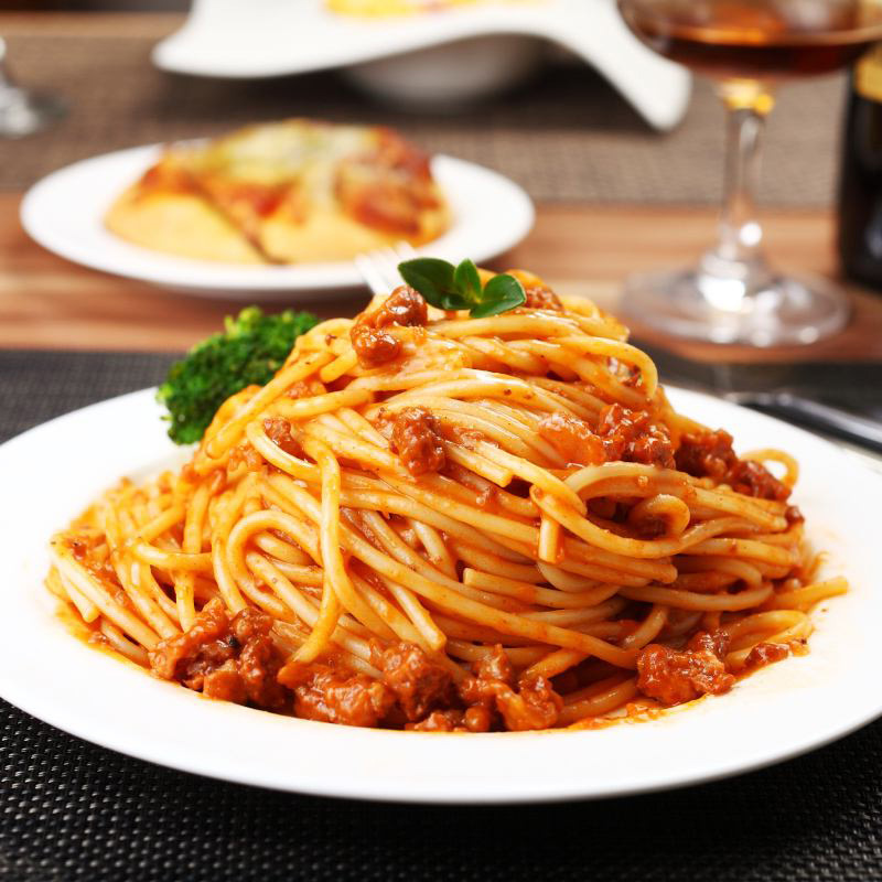 康力快熟意大利180g即食免煮椒酱番茄速条螺纹意大利面