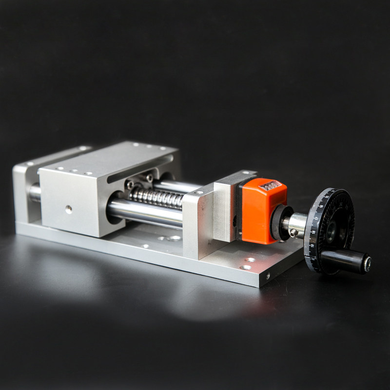 滑台泰达直线diy小型十字手动调节刻度精密工作台