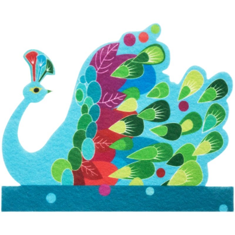 儿童孔雀卡通头饰课本本剧表演道具亲子走秀头饰